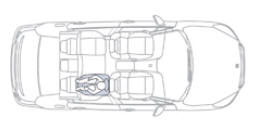 Peugeot 508. Entgegen der Fahrtrichtung