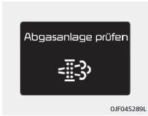 Fiat Panda. Abgasanlage prüfen