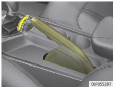 Fiat Panda. Feststellbremse prüfen