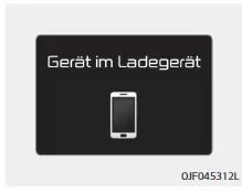 Fiat Panda. Gerät im Ladegerät