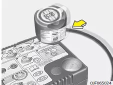 Fiat Panda. Verwendung des TMK