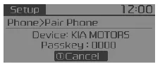 Fiat Panda. Telefon koppeln