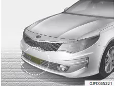 Fiat Panda. Radar zur Erkennung des Abstands zum vorausfahrenden Fahrzeug