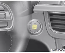 Fiat Panda. Beleuchtete Motorstart-/-stopptaste