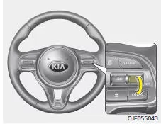 Fiat Panda. Tempomat-Geschwindigkeit verringern