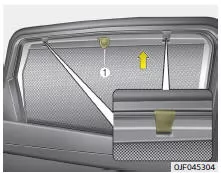 Fiat Panda. Seitenvorhang