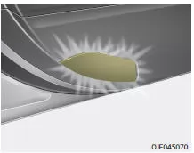 Fiat Panda. Türeinstiegsleuchte