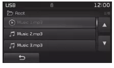 Fiat Panda. Im USB-Modus