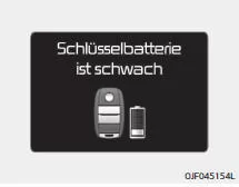Fiat Panda. Schlüsselbatterie ist schwach