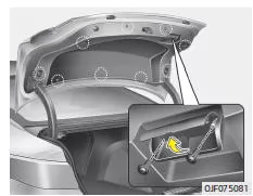 Fiat Panda. Rückfahrleuchte, Austausch der Glühlampen