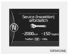 Fiat Panda. Service erforderlich