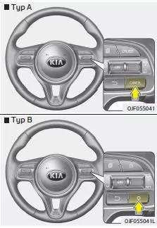 Fiat Panda. Zum Unterbrechen der Tempomat-Steuerung gibt es mehrere Möglichkeiten