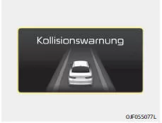 Fiat Panda. Kollisionswarnung (2. Warnung)