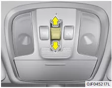 Fiat Panda. Sonnenblende