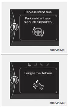 Fiat Panda. Weitere Anweisungen (Meldungen)