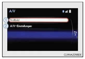 Lexus IS 300h. AUX oder A/V