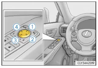 Lexus IS 300h. Einstellverfahren