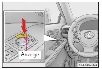 Lexus IS 300h. Einstellen des Automatik-Modus (je nach Ausstattung)