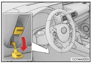 Lexus IS 300h. Einstellverfahren