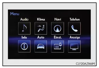 Lexus IS 300h. Navigationssystem