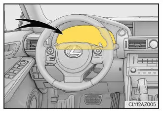 Lexus IS 300h. Warnmeldung des Hybridsystems