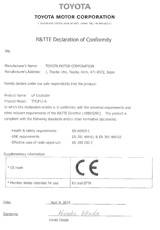 Lexus IS 300h. Zertifizierung für das intelligente Einstiegs- & Startsystem