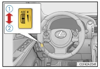 Lexus IS 300h. Regelung der Lautstärke