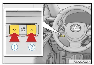 Lexus IS 300h. Helligkeitsregler für Instrumententafelbeleuchtung