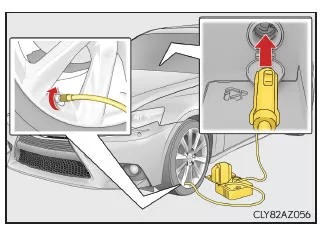 Lexus IS 300h. Notfallreparatur