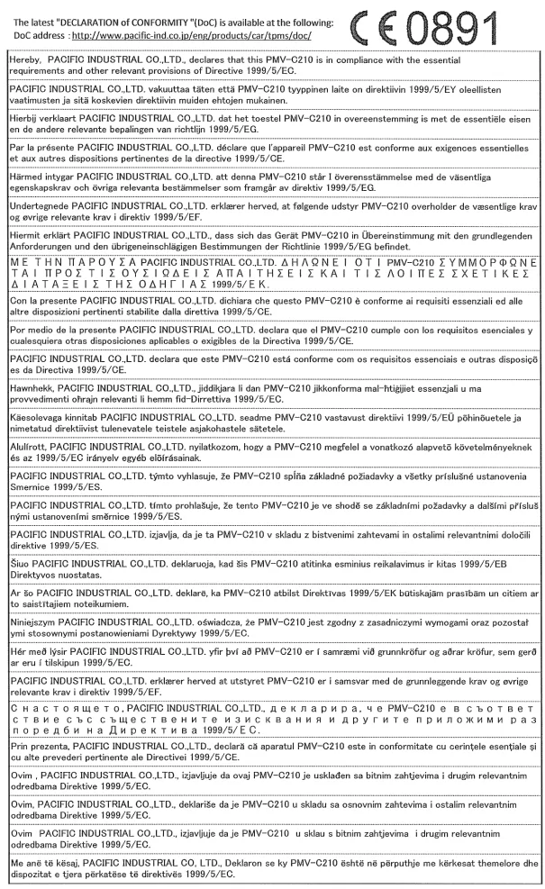 Lexus IS 300h. Zertifizierung für das Reifendruck-Warnsystem