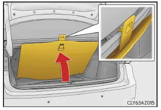Lexus IS 300h. Gepäckmatte