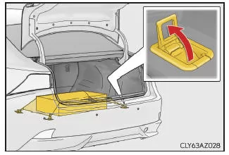 Lexus IS 300h. Frachthaken