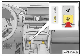 Lexus IS 300h. Sitzlüftungen