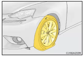 Lexus IS 300h. Vor der Durchführung einer Notfallreparatur