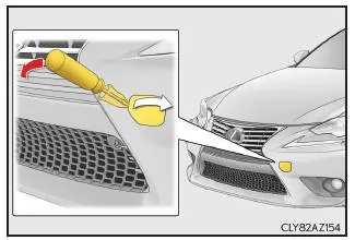 Lexus IS 300h. Abschleppverfahren im Notfall