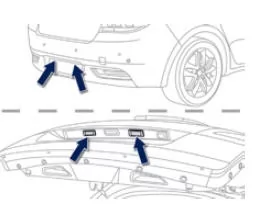 Peugeot 508. Kennzeichenbeleuchtung