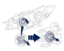 Peugeot 508. Fernlicht