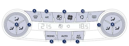 Peugeot 508. Automatikbetrieb