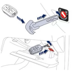 Peugeot 508. Deaktivierung des Beifahrer-Front-Airbags