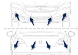 Peugeot 508. Einparkhilfe