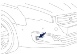 Peugeot 508. Sekundäre Zusatz-Scheinwerfer