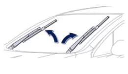 Peugeot 508. Austausch der Scheibenwischerblätter