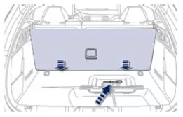 Peugeot 508. Zugang zum Werkzeug