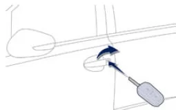 Peugeot 508. Mit dem Schlüssel