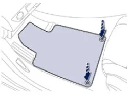 Peugeot 508. Anbringen