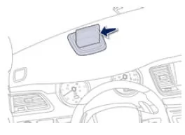 Peugeot 508. Head-up-Display 