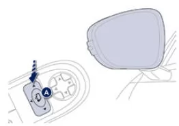 Peugeot 508. Außenspiegel