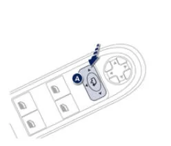 Peugeot 508. Automatische Schrägstellung im Rückwärtsgang