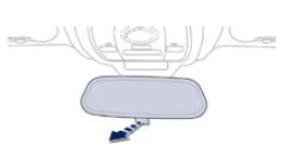 Peugeot 508. Manuelle Tag-/Nachteinstellung