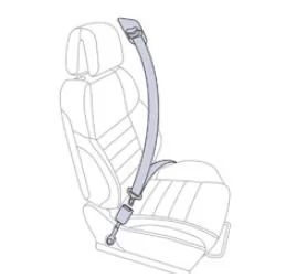 Peugeot 508. Sicherheitsgurte vorne